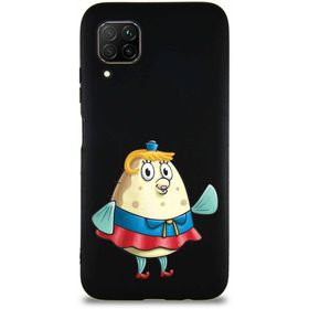 Printify Huawei P40 Lite Soft Premier Kapak Bayan Puff Tasarımlı Silikon Cep Telefonu Kılıfı