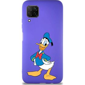 Printify Huawei P40 Lite Soft Premier Kapak Donald Duck-C Tasarımlı Silikon Cep Telefonu Kılıfı