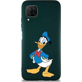 Printify Huawei P40 Lite Soft Premier Kapak Donald Duck-C Tasarımlı Silikon Cep Telefonu Kılıfı
