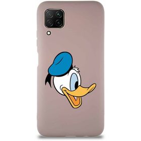 Printify Huawei P40 Lite Soft Premier Kapak Donald Duck-F Tasarımlı Silikon Cep Telefonu Kılıfı