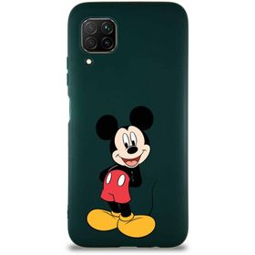 Printify Huawei P40 Lite Soft Premier Kapak Mickey Mouse-B Tasarımlı Silikon Cep Telefonu Kılıfı