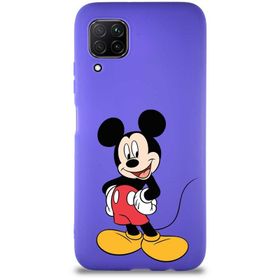 Printify Huawei P40 Lite Soft Premier Kapak Mickey Mouse-E Tasarımlı Silikon Cep Telefonu Kılıfı