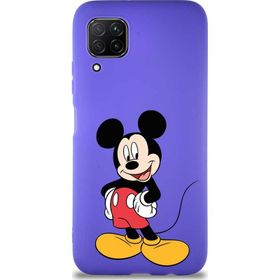 Printify Huawei P40 Lite Soft Premier Kapak Mickey Mouse-E Tasarımlı Silikon Cep Telefonu Kılıfı