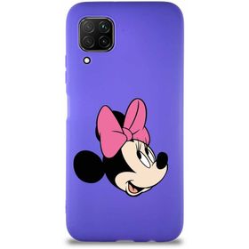 Printify Huawei P40 Lite Soft Premier Kapak Minnie Mouse-A Tasarımlı Silikon Cep Telefonu Kılıfı