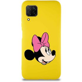 Printify Huawei P40 Lite Soft Premier Kapak Minnie Mouse-A Tasarımlı Silikon Cep Telefonu Kılıfı