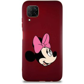 Printify Huawei P40 Lite Soft Premier Kapak Minnie Mouse-A Tasarımlı Silikon Cep Telefonu Kılıfı