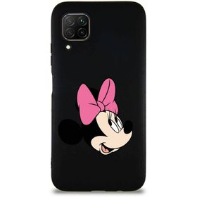 Printify Huawei P40 Lite Soft Premier Kapak Minnie Mouse-A Tasarımlı Silikon Cep Telefonu Kılıfı