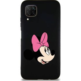 Printify Huawei P40 Lite Soft Premier Kapak Minnie Mouse-A Tasarımlı Silikon Cep Telefonu Kılıfı