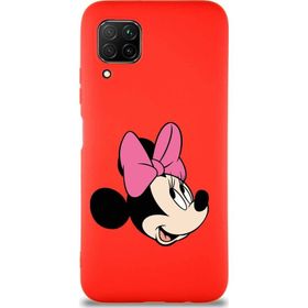 Printify Huawei P40 Lite Soft Premier Kapak Minnie Mouse-A Tasarımlı Silikon Cep Telefonu Kılıfı