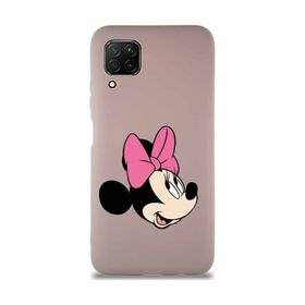 Printify Huawei P40 Lite Soft Premier Kapak Minnie Mouse-A Tasarımlı Silikon Cep Telefonu Kılıfı