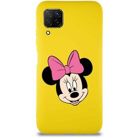 Printify Huawei P40 Lite Soft Premier Kapak Minnie Mouse-C Tasarımlı Silikon Cep Telefonu Kılıfı