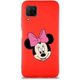 Printify Huawei P40 Lite Soft Premier Kapak Minnie Mouse-C Tasarımlı Silikon Cep Telefonu Kılıfı