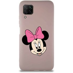 Printify Huawei P40 Lite Soft Premier Kapak Minnie Mouse-C Tasarımlı Silikon Cep Telefonu Kılıfı