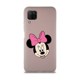 Printify Huawei P40 Lite Soft Premier Kapak Minnie Mouse-C Tasarımlı Silikon Cep Telefonu Kılıfı