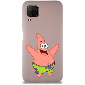 Printify Huawei P40 Lite Soft Premier Kapak Patrick Yıldız Tasarımlı Silikon Cep Telefonu Kılıfı