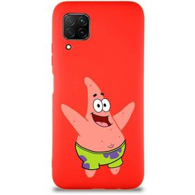 Printify Huawei P40 Lite Soft Premier Kapak Patrick Yıldız Tasarımlı Silikon Cep Telefonu Kılıfı