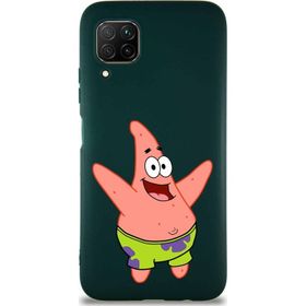 Printify Huawei P40 Lite Soft Premier Kapak Patrick Yıldız Tasarımlı Silikon Cep Telefonu Kılıfı