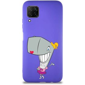 Printify Huawei P40 Lite Soft Premier Kapak Pearl Yengeç Tasarımlı Silikon Cep Telefonu Kılıfı