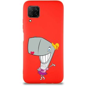 Printify Huawei P40 Lite Soft Premier Kapak Pearl Yengeç Tasarımlı Silikon Cep Telefonu Kılıfı