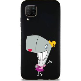 Printify Huawei P40 Lite Soft Premier Kapak Pearl Yengeç Tasarımlı Silikon Cep Telefonu Kılıfı