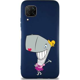 Printify Huawei P40 Lite Soft Premier Kapak Pearl Yengeç Tasarımlı Silikon Cep Telefonu Kılıfı