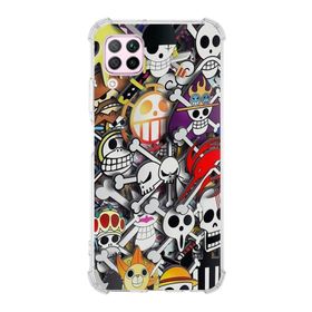 Printify Huawei P40 Lite Uyumlu Köşe Korumalı Antişok Kapak Anime Tasarımlı Şeffaf Kılıf