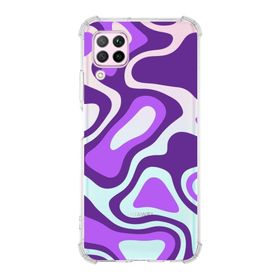 Printify Huawei P40 Lite Uyumlu Köşe Korumalı Antişok Kapak Renkli Desen Tasarımlı Şeffaf Kılıf