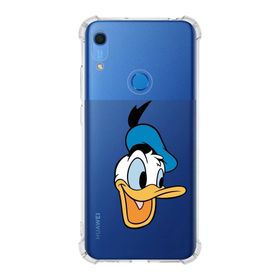 Printify Huawei Y6S Uyumlu Köşe Korumalı Antişok Kapak Donald Duck Tasarımlı Şeffaf Kılıf