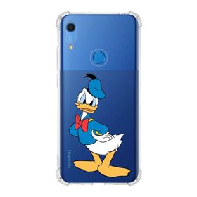 Printify Huawei Y6S Uyumlu Köşe Korumalı Antişok Kapak Donald Duck Tasarımlı Şeffaf Kılıf