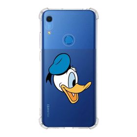 Printify Huawei Y6S Uyumlu Köşe Korumalı Antişok Kapak Donald Duck Tasarımlı Şeffaf Kılıf