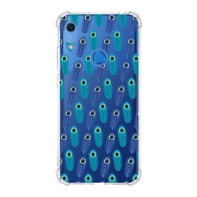 Printify Huawei Y6S Uyumlu Nazar Boncuğu 4 Baskılı Şeffaf Köşe Korumalı Antişok Kılıf