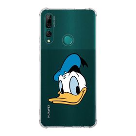 Printify Huawei Y9 Prime 2019 Uyumlu Köşe Korumalı Antişok Kapak Donald Duck Tasarımlı Şeffaf Kılıf