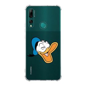 Printify Huawei Y9 Prime 2019 Uyumlu Köşe Korumalı Antişok Kapak Donald Duck Tasarımlı Şeffaf Kılıf