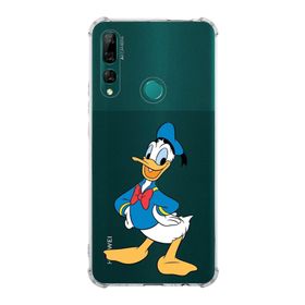 Printify Huawei Y9 Prime 2019 Uyumlu Köşe Korumalı Antişok Kapak Donald Duck Tasarımlı Şeffaf Kılıf