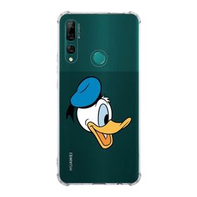 Printify Huawei Y9 Prime 2019 Uyumlu Köşe Korumalı Antişok Kapak Donald Duck Tasarımlı Şeffaf Kılıf
