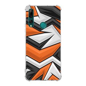 Printify Huawei Y9 Prime 2019 Uyumlu Köşe Korumalı Antişok Kapak Grafiti Style Tasarımlı Şeffaf Kılıf