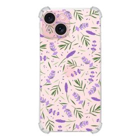 Printify iPhone 15 Plus Uyumlu Water Color 3 Şeffaf Köşe ve Kamera Korumalı Korumalı Antişok Kılıf