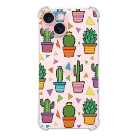 Printify iPhone 15 Plus Water Color 4 Şeffaf Köşe ve Kamera Korumalı Korumalı Antişok Kılıf