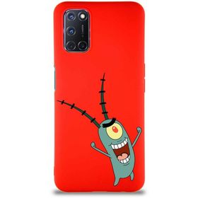 Printify Oppo A72 Soft Premier Kapak Plankton Tasarımlı Silikon Cep Telefonu Kılıfı