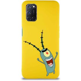 Printify Oppo A72 Soft Premier Kapak Plankton Tasarımlı Silikon Cep Telefonu Kılıfı