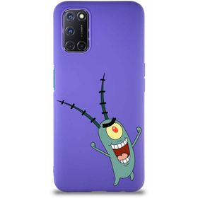 Printify Oppo A72 Soft Premier Kapak Plankton Tasarımlı Silikon Cep Telefonu Kılıfı