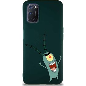 Printify Oppo A72 Soft Premier Kapak Plankton Tasarımlı Silikon Cep Telefonu Kılıfı