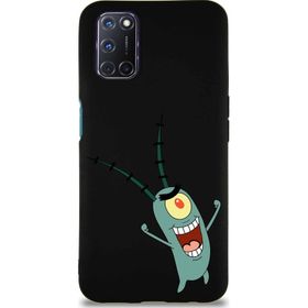 Printify Oppo A72 Soft Premier Kapak Plankton Tasarımlı Silikon Cep Telefonu Kılıfı