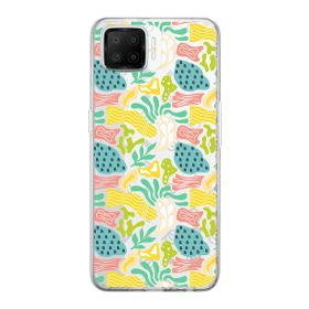Printify Oppo A73 İle Uyumlu 1mm Kapak Memphis Desen Tasarımlı Şeffaf Silikon Cep Telefonu Kılıfı