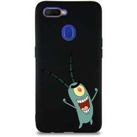 Printify Oppo Ax7 Soft Premier Kapak Plankton Tasarımlı Silikon Cep Telefonu Kılıfı
