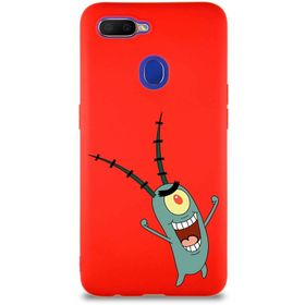 Printify Oppo Ax7 Soft Premier Kapak Plankton Tasarımlı Silikon Cep Telefonu Kılıfı