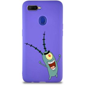 Printify Oppo Ax7 Soft Premier Kapak Plankton Tasarımlı Silikon Cep Telefonu Kılıfı