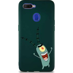 Printify Oppo Ax7 Soft Premier Kapak Plankton Tasarımlı Silikon Cep Telefonu Kılıfı