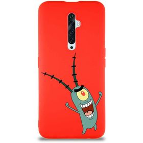 Printify Oppo Reno 2Z Soft Premier Kapak Plankton Tasarımlı Silikon Cep Telefonu Kılıfı