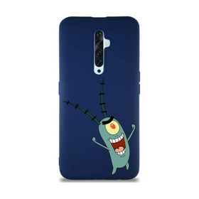 Printify Oppo Reno 2Z Soft Premier Kapak Plankton Tasarımlı Silikon Cep Telefonu Kılıfı